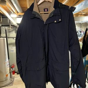Mens Chaps winter coat with liner xl